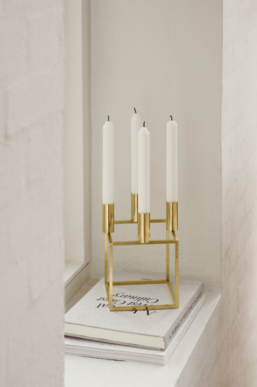 Kubus 4, White | Candlesticks / Candleholder | Audo Copenhagen