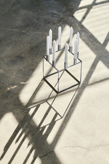 Kubus 8, White | Candlesticks / Candleholder | Audo Copenhagen