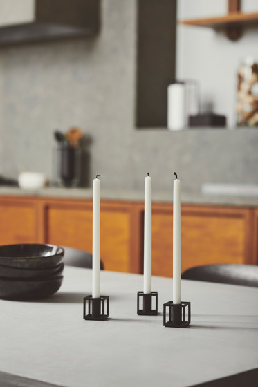 Kubus Micro, Black | Candlesticks / Candleholder | Audo Copenhagen