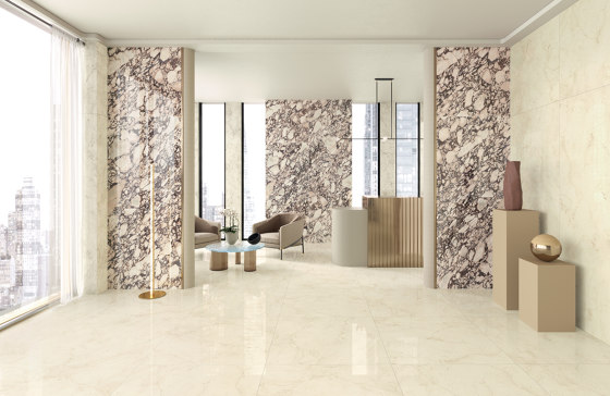 Foyer Royal | Green Ama 278 Reflex Rett. | Ceramic tiles | Marca Corona