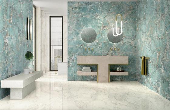 Foyer Royal | Drama 60X119,5 Reflex | Ceramic tiles | Marca Corona