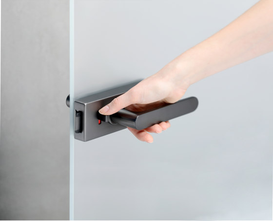 Puristo S Avus smart2lock | Cerraduras para puertas de vidrio | Griffwerk