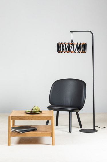 Esszimmerstuhl „Citizen”,   rechteckige rückenlehne, Eiche, schwarze | Stühle | EMKO PLACE