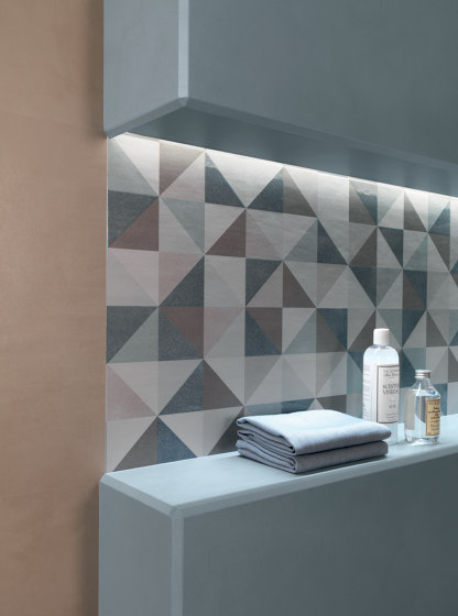 Milano Mood Texture Triangoli 50X120 | Ceramic tiles | Fap Ceramiche