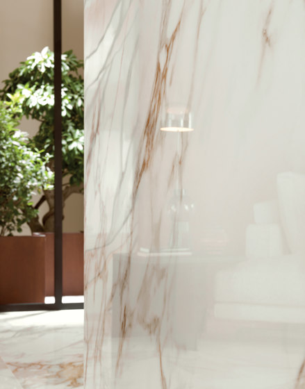Roma Gold Carrara Superiore Brillante 40X80 | Ceramic tiles | Fap Ceramiche