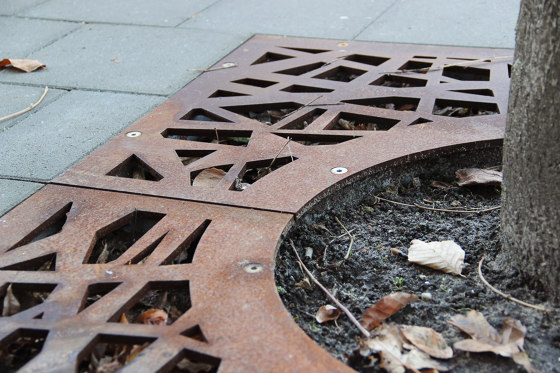 TREE GRATES Round (excl. frame) | Tree grates / Tree grilles | FURNS