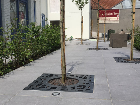 TREE GRATES Square (excl. frame) | Griglie alberi | FURNS