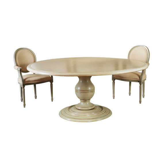 Tudor | Round Extendable Dining Table | Tables de repas | Marioni
