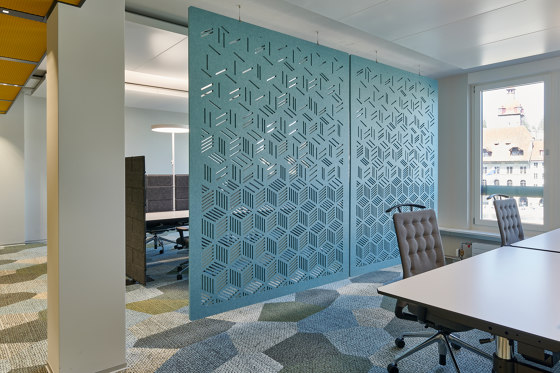 Standing Partition Motus | Privacy screen | IMPACT ACOUSTIC