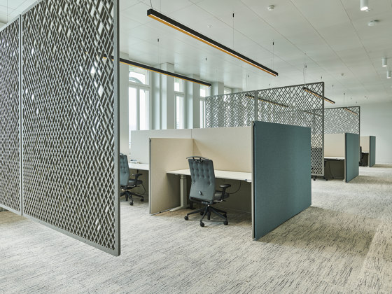 Standing Partition Asto Bubbles | Privacy screen | IMPACT ACOUSTIC