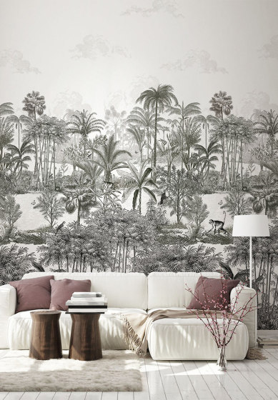 Amazone Menthe | Wall coverings / wallpapers | ISIDORE LEROY