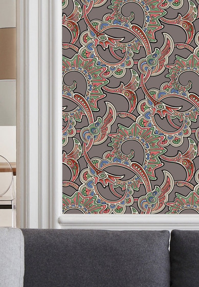 Charlotte Gris | Wall coverings / wallpapers | ISIDORE LEROY