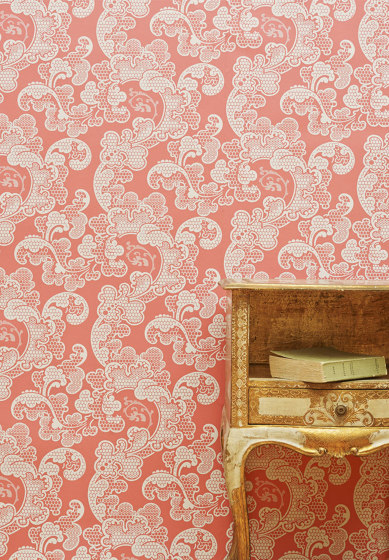 Eugénie Vert Doré | Wall coverings / wallpapers | ISIDORE LEROY