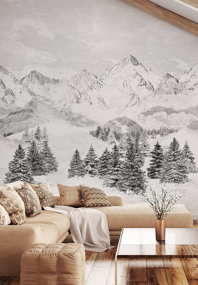Les Cimes | Wall coverings / wallpapers | ISIDORE LEROY
