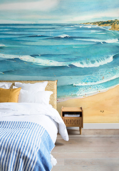 Surf Guéthary | Wall coverings / wallpapers | ISIDORE LEROY