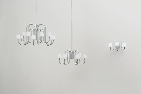 Apollo Chandelier 6 arm | Kronleuchter | HAY