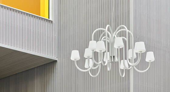 Apollo Chandelier 6 arm | Kronleuchter | HAY