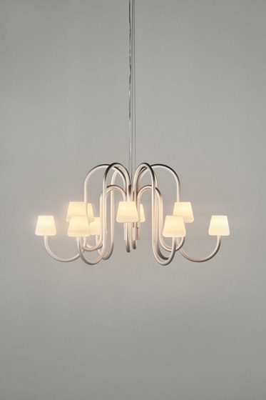 Apollo Chandelier 6 arm | Kronleuchter | HAY