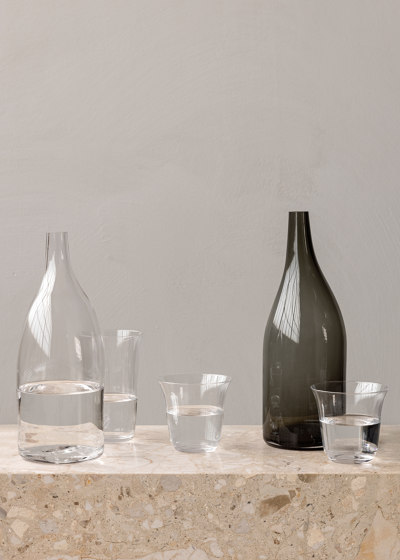 Strandgade Carafe, H26 | Clear Glass | Garrafas | Audo Copenhagen