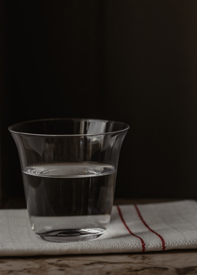 Strandgade, Drinking Glass (2pcs), H14 | Clear | Glasses | Audo Copenhagen