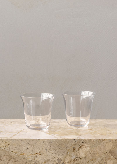 Strandgade, Drinking Glass (2pcs), H14 | Clear | Verres | Audo Copenhagen