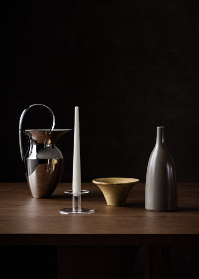 Strandgade, Stem Vase | Ceramic Fern | Pots de fleurs | Audo Copenhagen