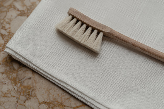 Papilio Tea Towel, 40 X 64 | Ochre / White, 2-pack | Accesorios de mesa | Audo Copenhagen