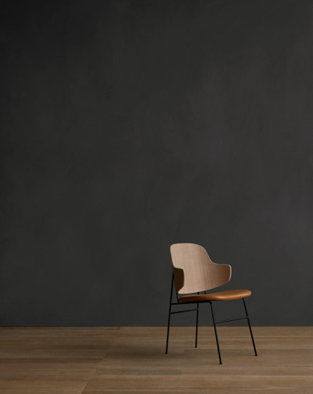 The Penguin Rocking Chair, Black Steel / Re-Wool 448 | Sessel | Audo Copenhagen