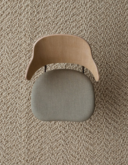 The Penguin Lounge Chair, Black Steel / Re-Wool 218 | Fauteuils | Audo Copenhagen
