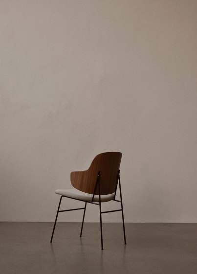 The Penguin Rocking Chair, Black Steel | Natural Oak / Solid Black Ash Rocker / Dakar 0329 | Armchairs | Audo Copenhagen