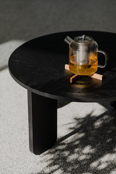 Kuvu Coffee Table ⌀ 75 cm | Natural Oak | Mesas de centro | noo.ma