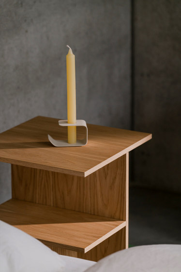 Atik Bedside Table | Natural Oak | Side tables | noo.ma