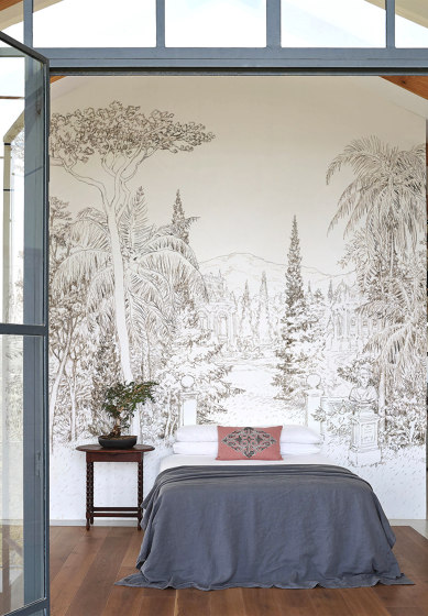 Jardin Baroque | Revestimientos de paredes / papeles pintados | ISIDORE LEROY