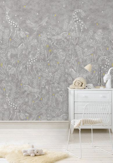 Serengeti Nocturne | Wall coverings / wallpapers | ISIDORE LEROY
