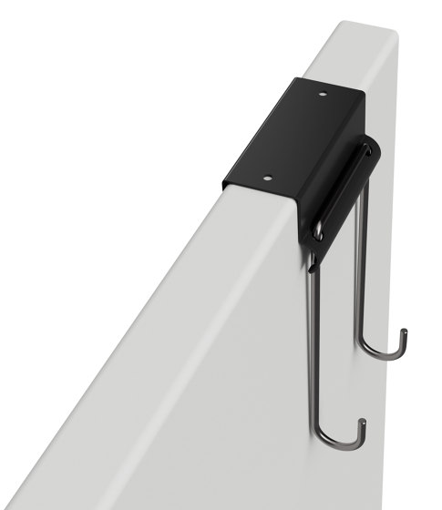 Louis | Over-the-door hook 40, pure white RAL 9010 | Ganchos simples | Magazin®