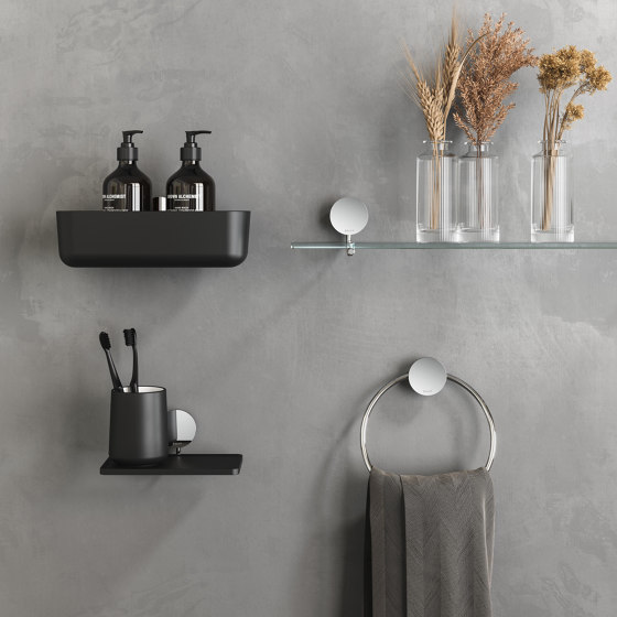 Opal Chrome | Bathroom shelf 60 cm Chrome | Bath shelves | Geesa