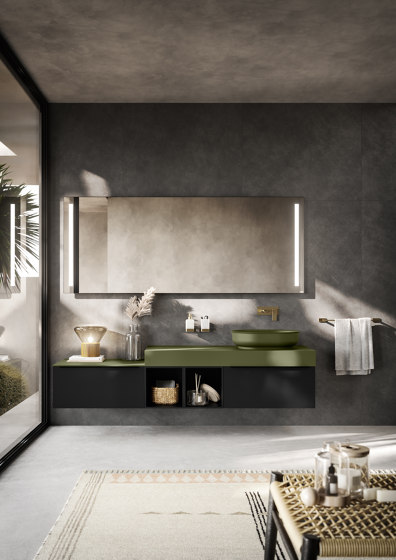 Progetto Alu | Meubles muraux salle de bain | Inda