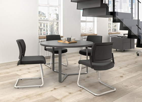 Aura visitor chairs | Chaises | Narbutas