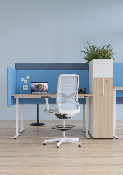 Desk 760 Acoustic Screens | Sound absorbing table systems | Narbutas