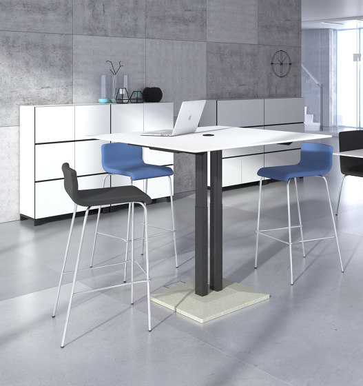 Jazz Meeting Table With Concrete Base | Contract tables | Narbutas