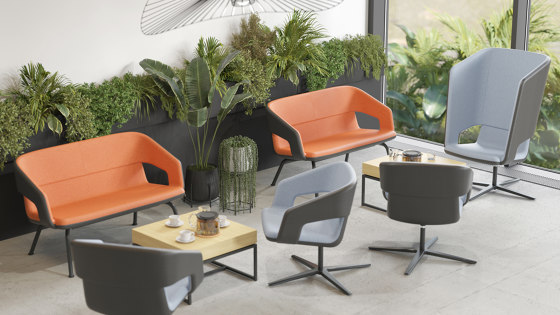 Twist&Sit Soft Lounge Chairs | Poltrone | Narbutas