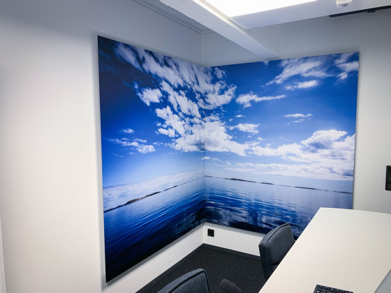 Hyssny Facet Printed | Sound absorbing wall systems | HYSSNY