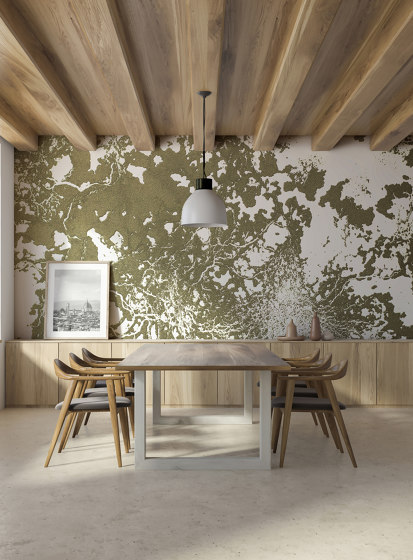 Soil and Cement Dust | Celadon | 322_002 | Carta parati / tappezzeria | Taplab Wall Covering