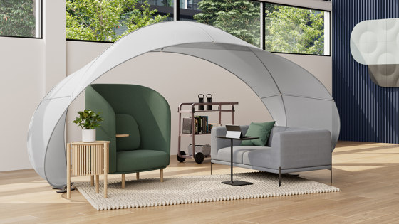 Steelcase Work Tents | Overhead Tent | Separación espacios | Steelcase
