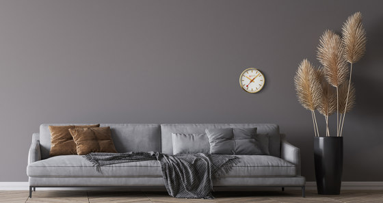 Wall clock, 25 cm, black kitchen clock | Clocks | Mondaine Watch