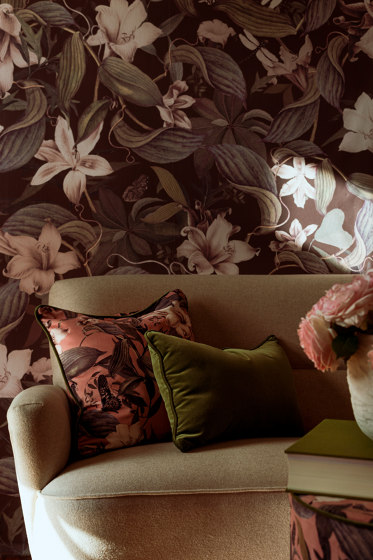 Fleur De Lis Zafferano | Wall coverings / wallpapers | Agena