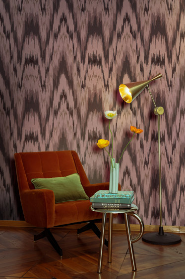 Luce Baked Cherry | Wall coverings / wallpapers | Agena