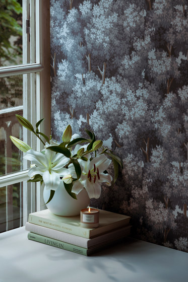 Oak Tree Azzurro | Drapery fabrics | Agena