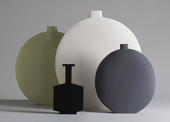 Luna | Matt Clay Luna 43 Vase | Vases | KOSE