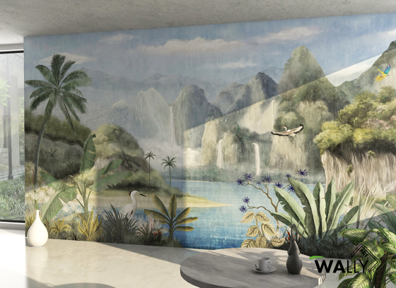 Kahiwa | Revestimientos de paredes / papeles pintados | WallyArt